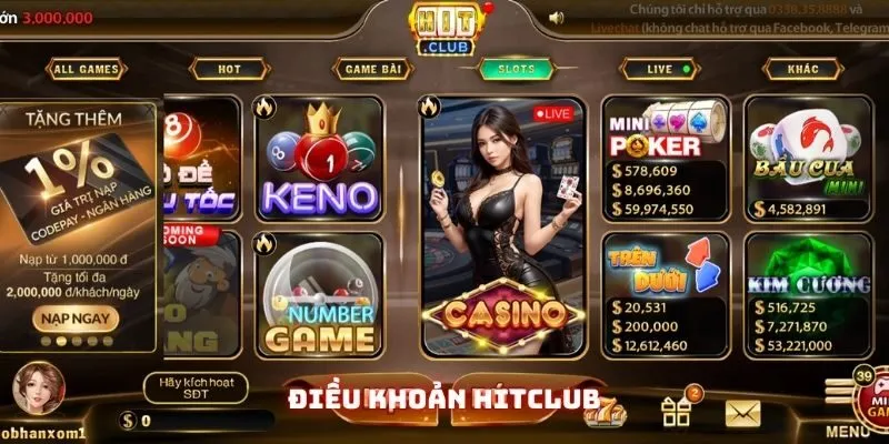 điều khoản hitclub